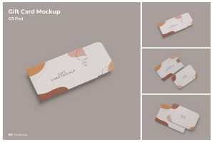 Gift Card Mockup
