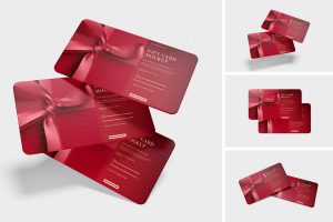 Gift Card Mockup