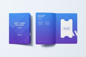 Gift Card Mockup