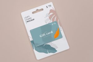 Gift Card Mockup