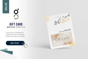 Gift Card Mockup
