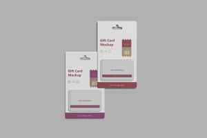 Gift Card Mockup