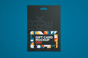 Gift Card Mockup 003