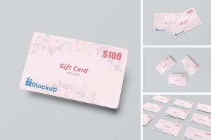 Gift Card Mockup (R)
