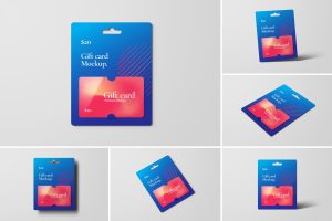 Gift Card Mockups