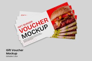 Gift Voucher Mockup