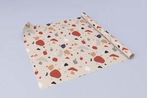 Gift Wrapping Paper Mockup