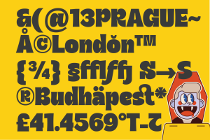 Gilton | Cartoon Font