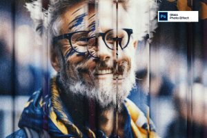 Glass Photo Effect