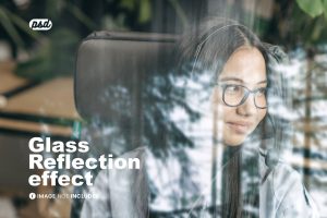 Glass Reflection Photo Effect