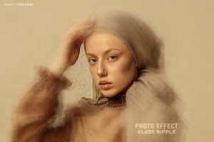 Glass Ripple Photo Effect