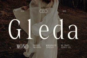 Gleda Mono – Monospaced Font