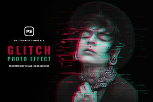 Glitch Effect Photoshop