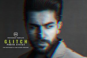 Glitch Effect Photoshop