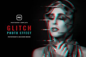 Glitch Effect Photoshop