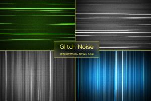 Glitch Noise Backgrounds