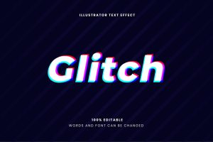 Glitch Text Effect
