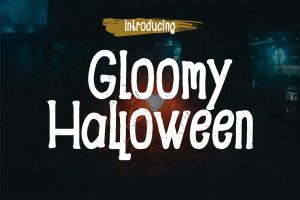 Gloomy – Halloween Font