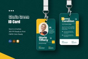 Gloria Green ID Card