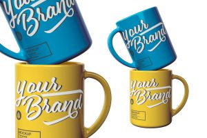 Glossy Cup Mockup
