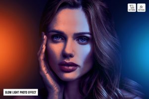 Glow Light Photo Effect