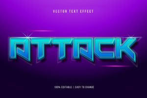 Glow Line Text Effect