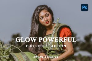 Glow Powerful Photoshop Action