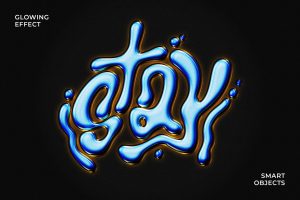 Glowing Text & Logo Effect