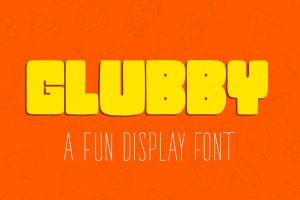 Glubby – Fun Display Font