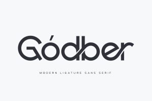 Godber – Modern Ligature Sans Serif