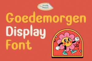 Goedemorgen – Display Font