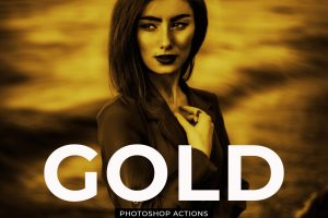 Gold Effect Photoshop Actions