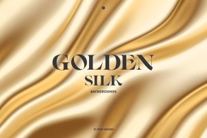 Golden Silk Backgrounds