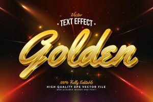 Golden Text Effect