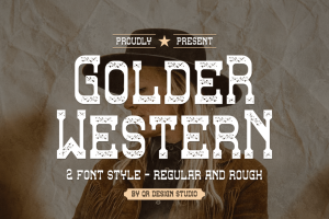 Golder Western – Typeface Font