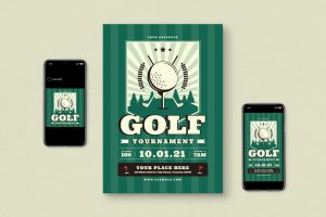 Golf Tournament Flyer Pack