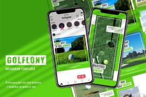 Golflony Instagram Template
