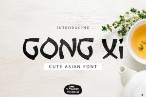 Gong Xi Asian Font