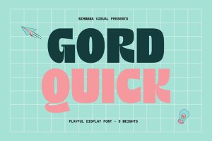Gord Quick – Display Font