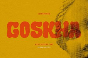 Goskha Display Font