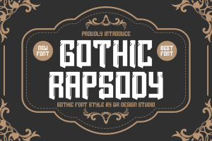 Gothic Rapsody – Blackletter Font