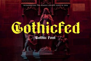 Gothicfed Blackletter Font