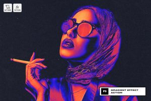 Gradient Effect Action