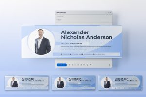 Gradient Email Header
