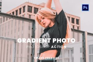 Gradient Photo Photoshop Action
