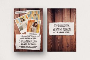 Graduation Party Invitation Template