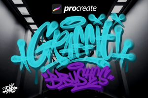 Graffiti brush procreate