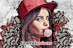 Graffiti Painter Photoshop Action