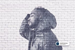 Graffiti Painting photo effect