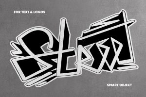 Graffiti Text & Logo Effect